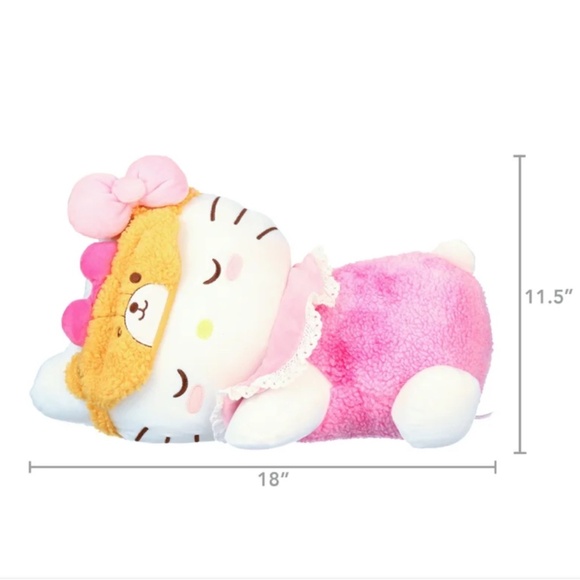 Hello Kitty and Friends - Hello Kitty 18-inch Sleeping Plush - Picture 2 of 5